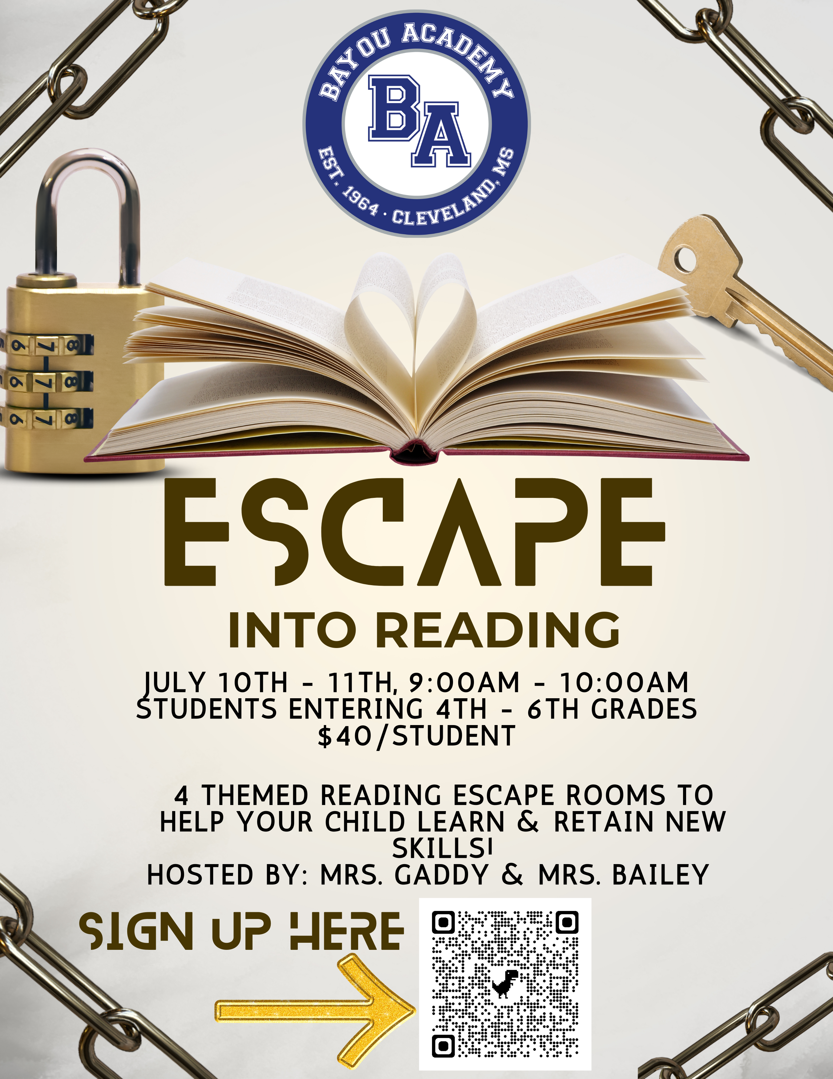escape reading
